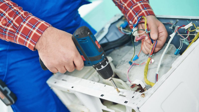 Kağıthane Toshiba Toshiba çamaşır makinesi kart tamiri – Su almama arızası orijinal parça ile giderildi. - Teknik servis örneği